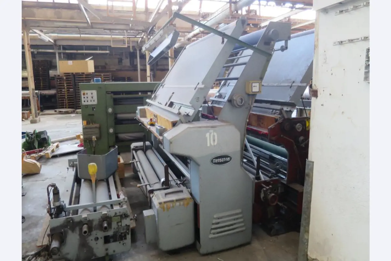 Comprehensive machinery from the sections pretreatment, dyeworks, finishing - Location 79541 Lörrach-4