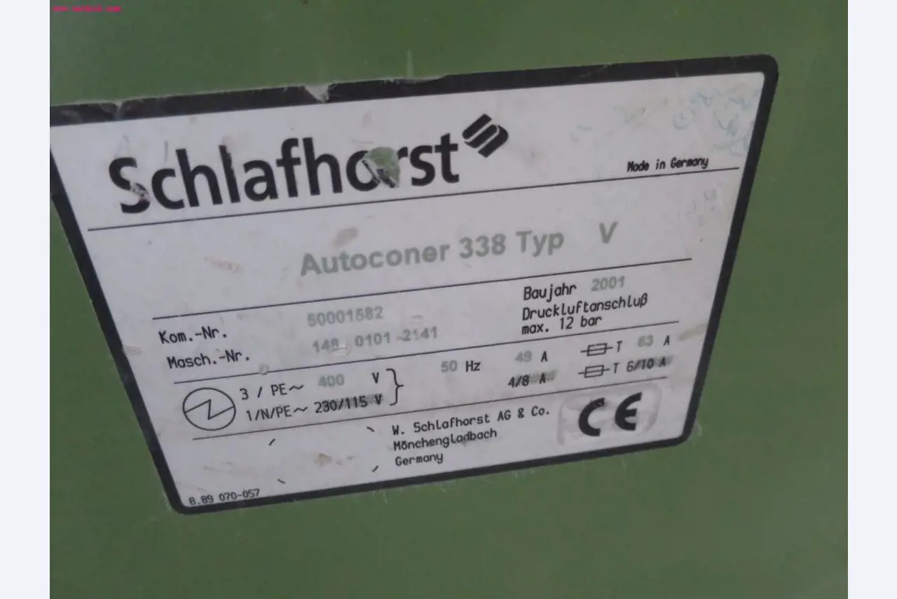 Máquinas dos sectores da fiação, tecelagem e tinturaria - Localização 79787 Lauchringen-4