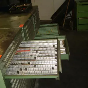 6 telescope drawer cabinets