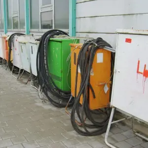 18 building site electricity junction box