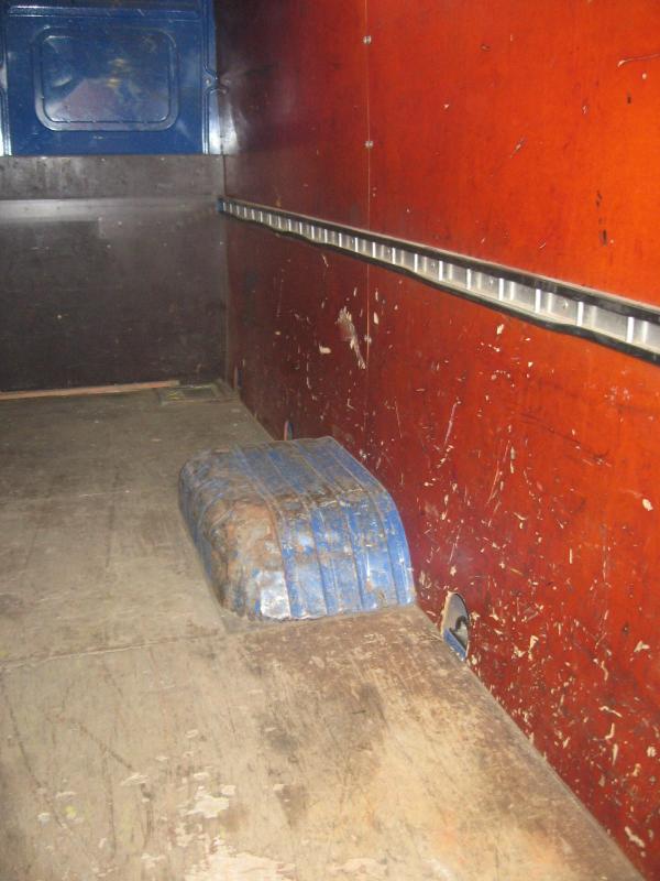 Working ship (direction finding boat) "Deepenschriewer IV" <br>and living barge "WS 3"-12