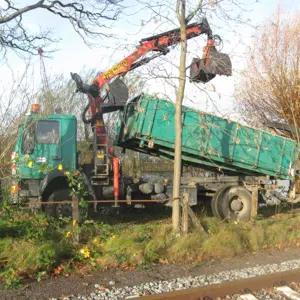 LKW Allrad-Kipper mit Ladekran MAN 18.264