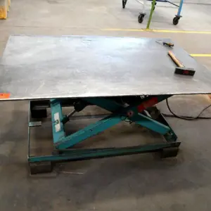 hydraulic scissor lifting table