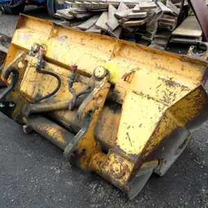 hydraulic side dump bucket