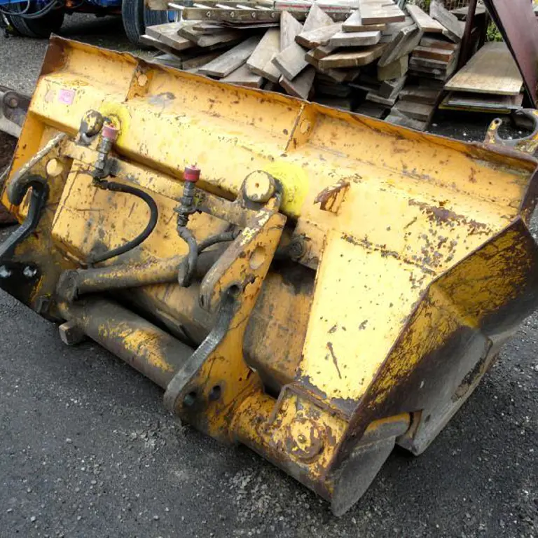 hydraulic side dump bucket