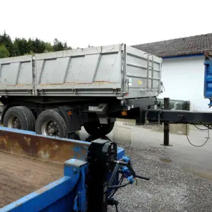 tandem dump trailer Kögel ZK 18