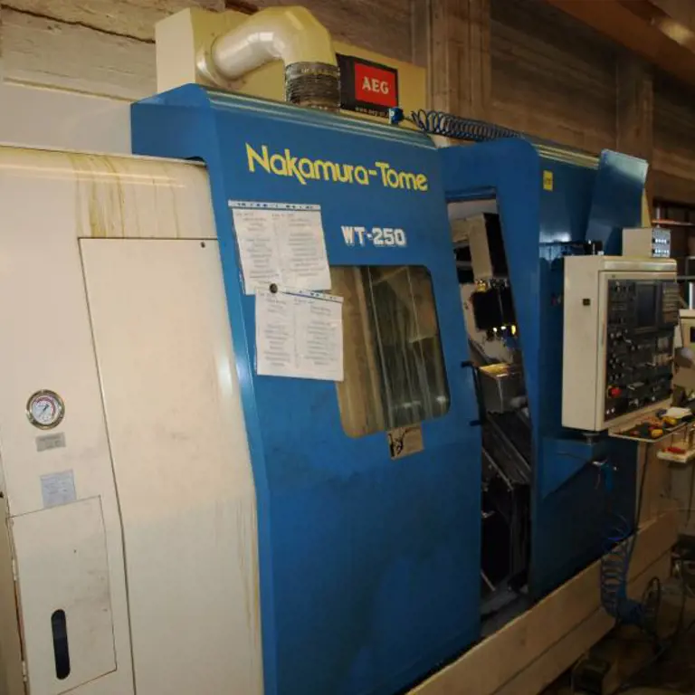 CNC longitudinal turning lathe Nakamura-Tome WT-250