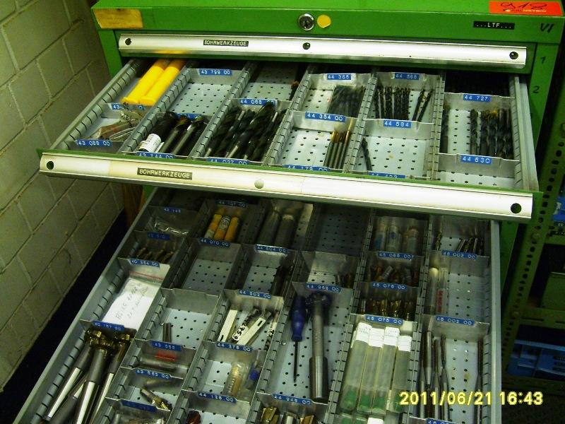 gepflegte Werkzeuge / <br>Zubehör sowie sonstige Betriebsmittel
-2