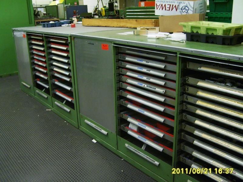 gepflegte Werkzeuge / <br>Zubehör sowie sonstige Betriebsmittel
-1