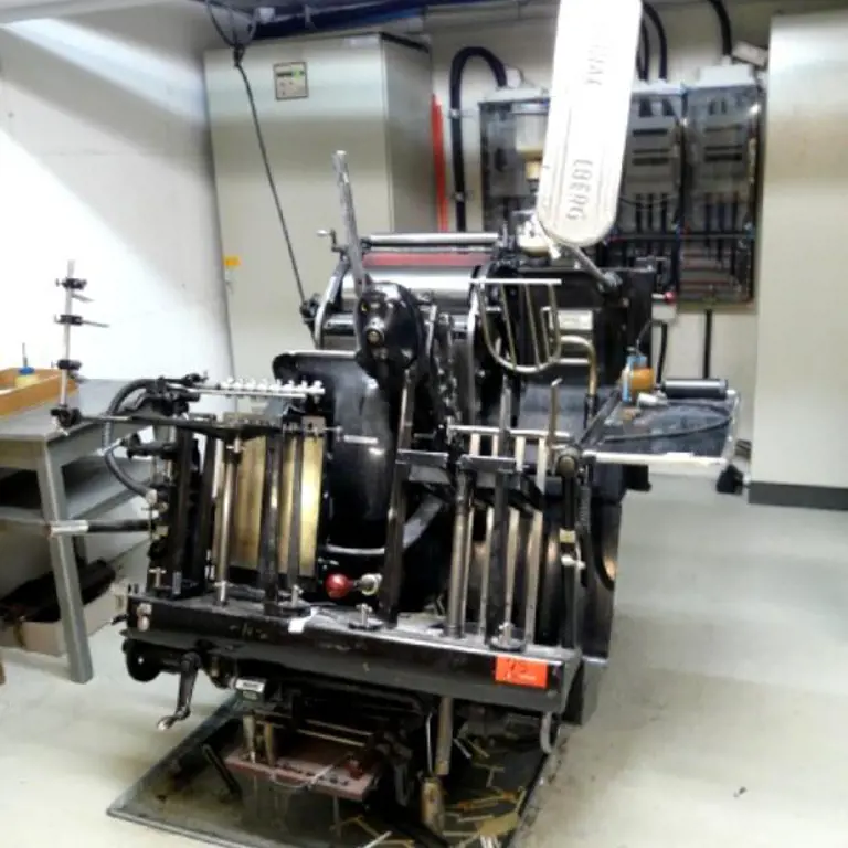 printing press Original Heidelberger Tiegel