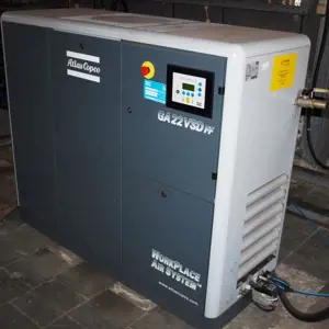 2 screw compressors Atlas Copco GA 22 VSDFF