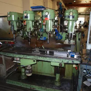 4-fach Reihenbohrmaschine Alzmetall AB 3/ISV