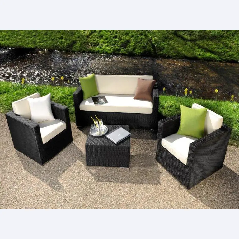 Garden furniture sets made of meshwork-1