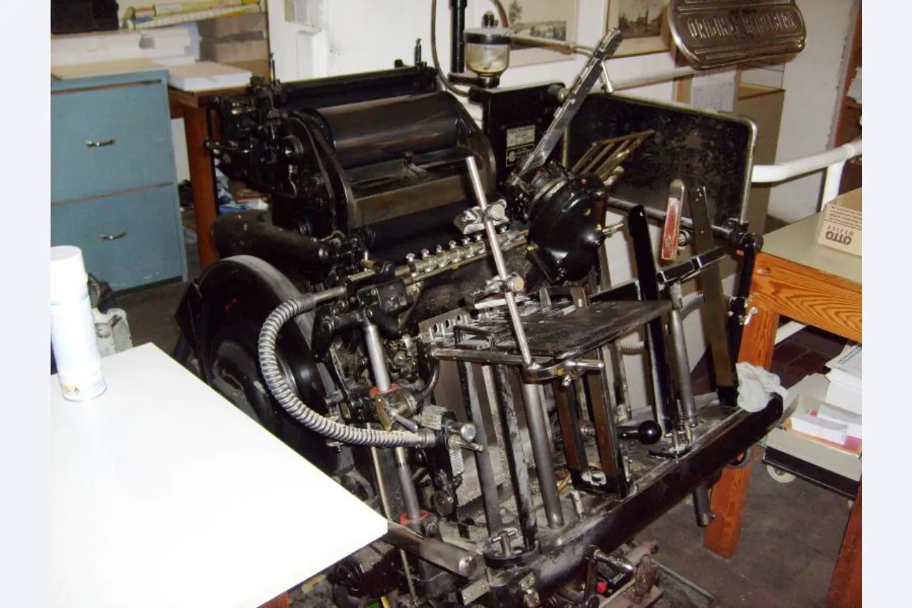 well-maintained print shop equipment-2
