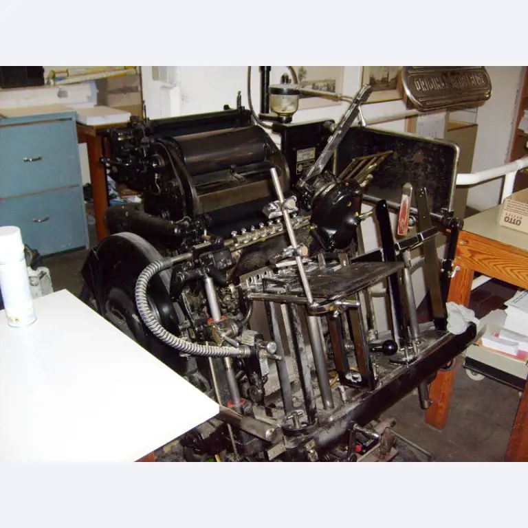 well-maintained print shop equipment-2