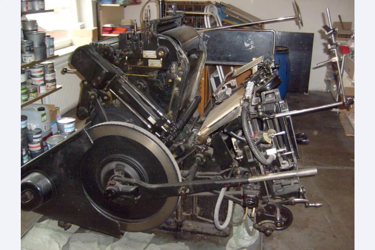 well-maintained print shop equipment-3