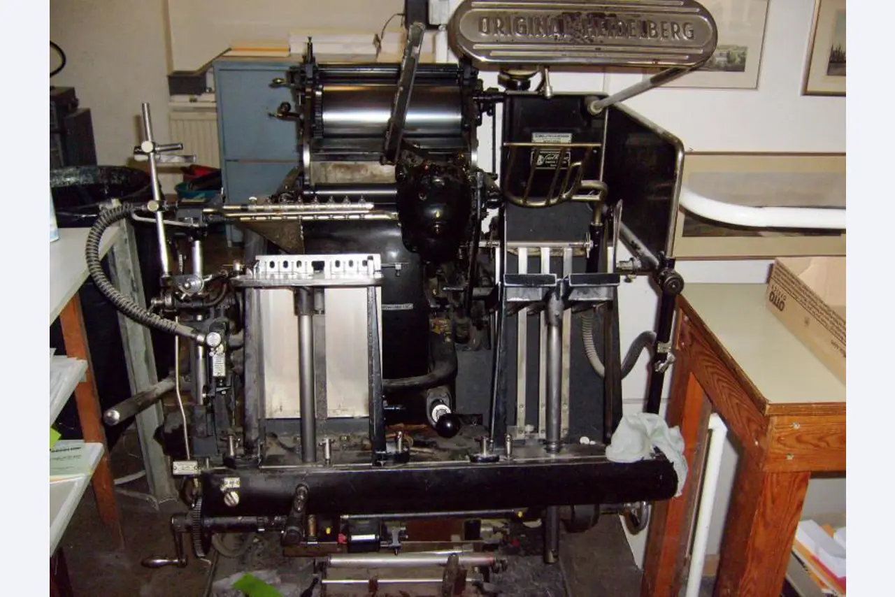 well-maintained print shop equipment-4