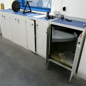 4 metal sheet cabinets