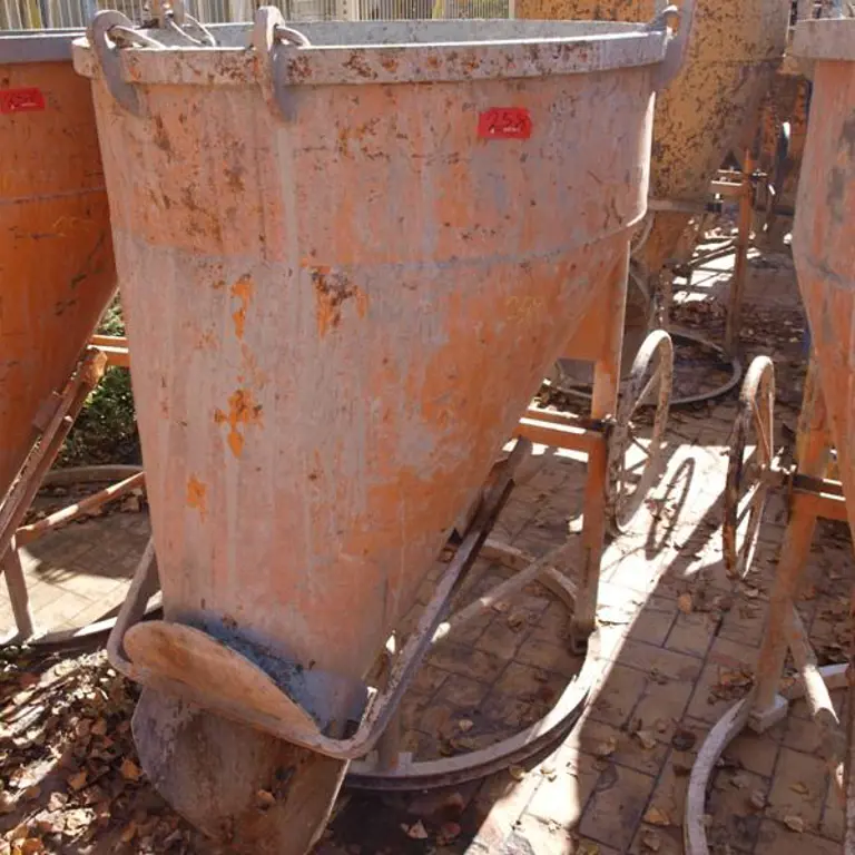 crane concrete bucket