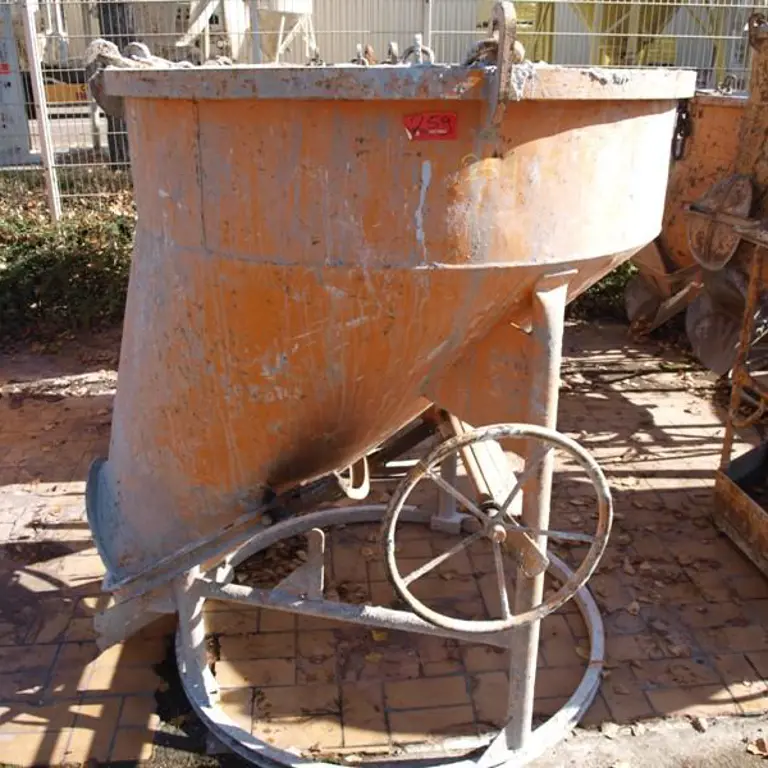 crane concrete bucket