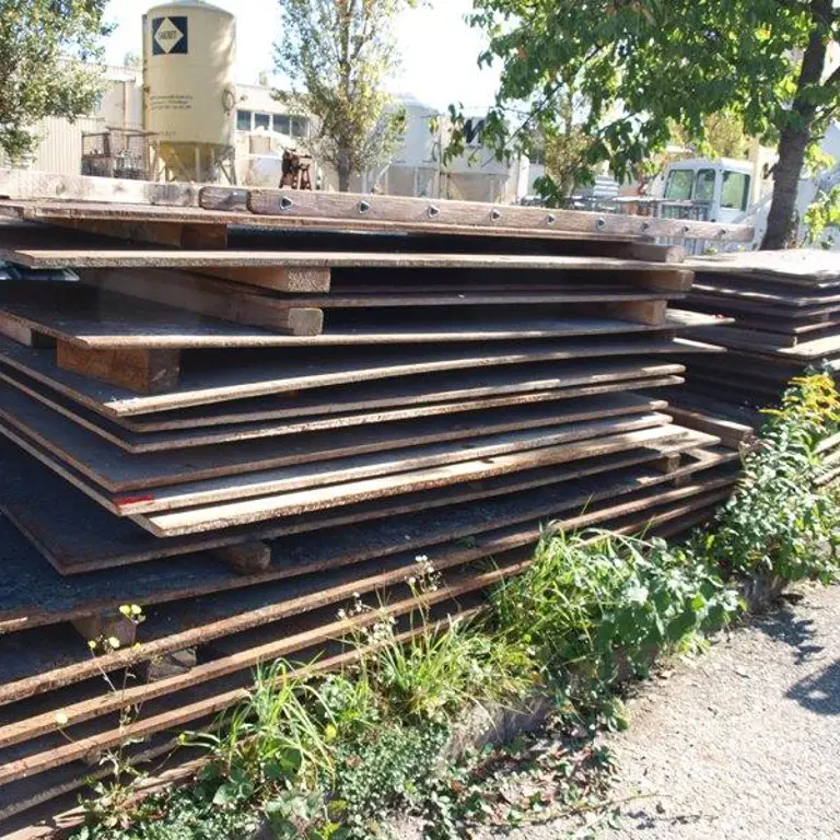 1 Posten steel plates