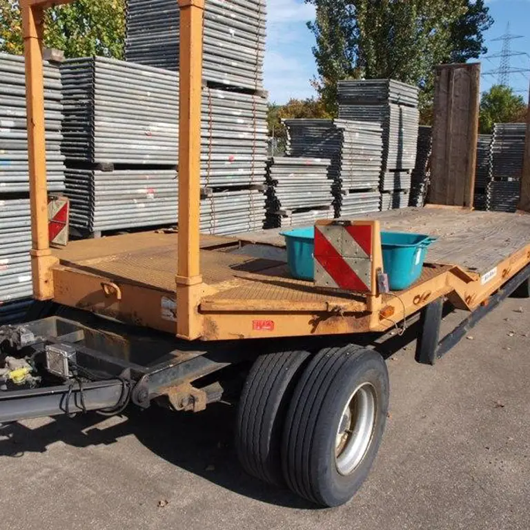 3-aixle-flatbed trailer Müller-Mitteltal T 3