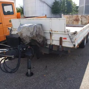 truck tandem trailer Münz MDAK 12