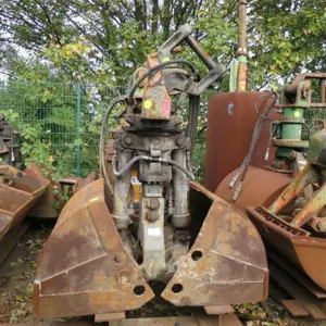 hydraulischer 2-Schalen-Drehgreifer Liebherr