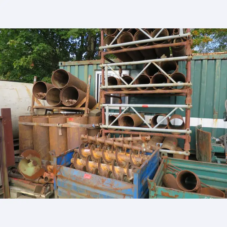 máquinas e equipamentos de construção bem conservados <br>bem como tecnologia de construção de túneis-9