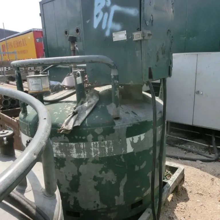 mobile diesel gas station Rietberg Kraftstoffcontainer-IBC-