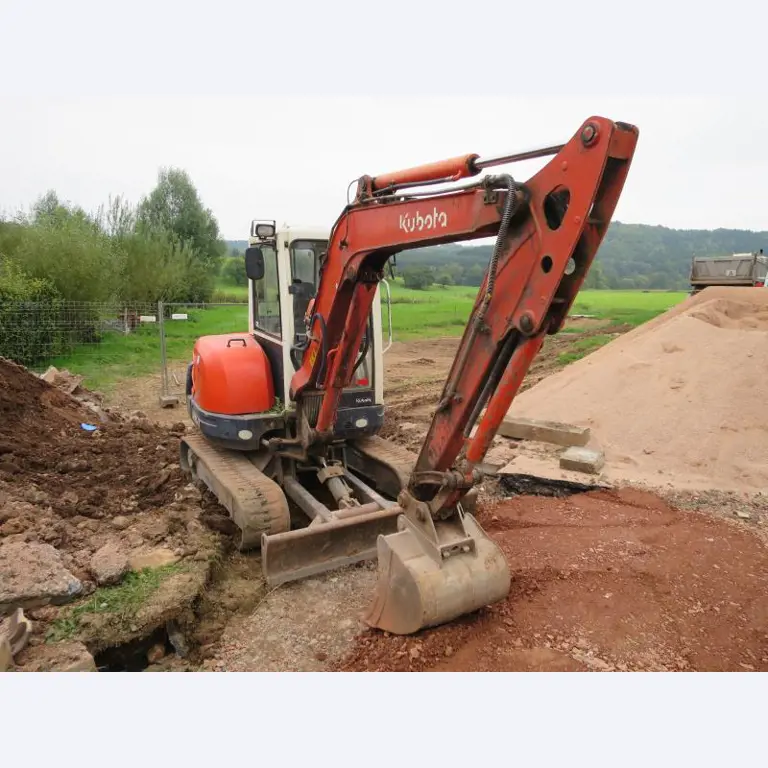 máquinas e equipamentos de construção bem conservados <br>bem como tecnologia de construção de túneis-3