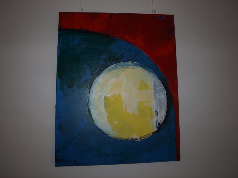 1 Posten Gemälde, Drucke und Radierung-1