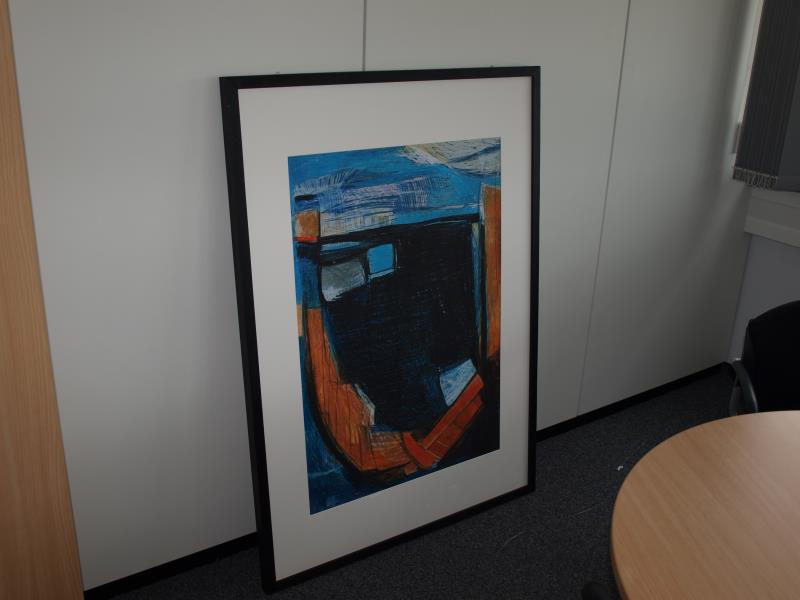 1 lot of paintings, prints and etching-2