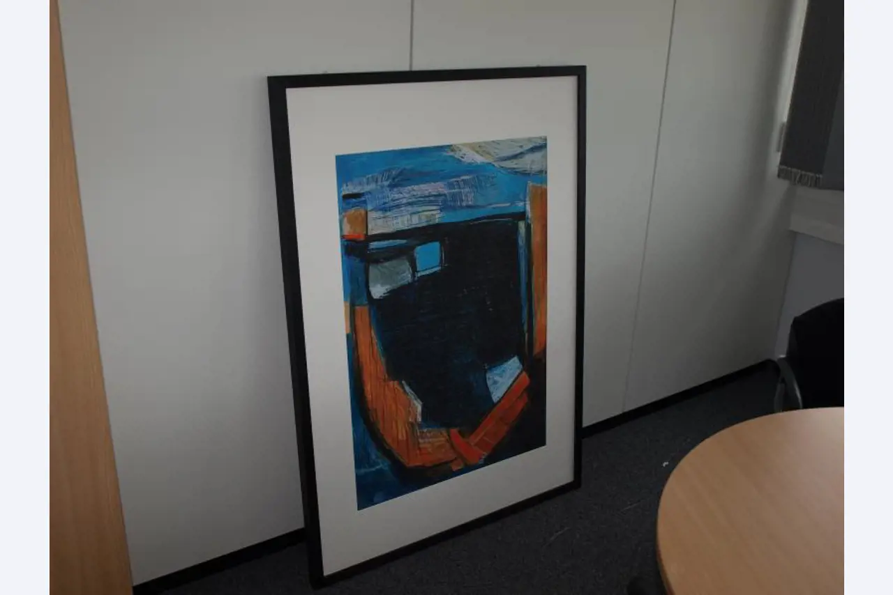1 lot of paintings, prints and etching-2