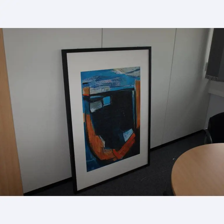 1 lot of paintings, prints and etching-2