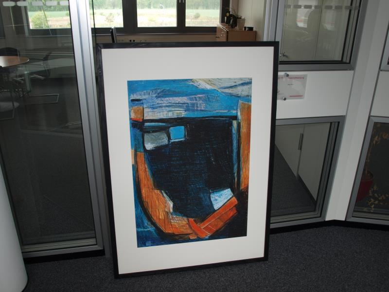 1 lot of paintings, prints and etching-1