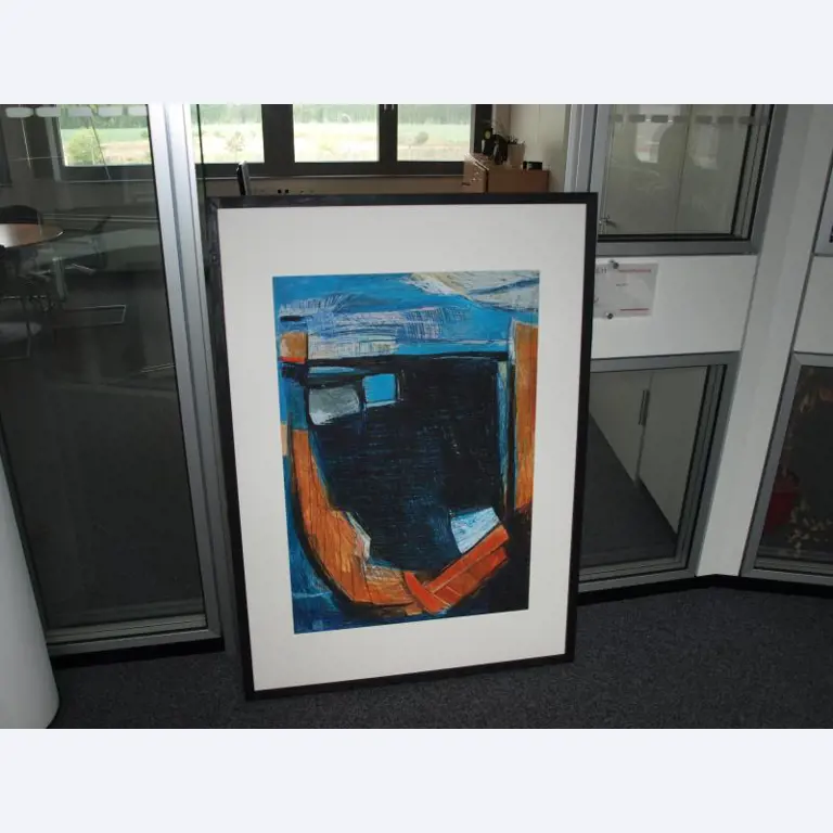 1 lot of paintings, prints and etching-1