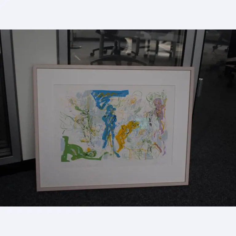 1 lot of paintings, prints and etching-1
