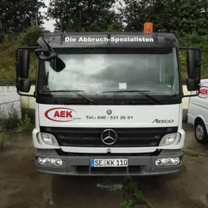 Lkw mit Hakenabrollvorrichtung  Mercedes-Benz Atego 918 Bluetec 4