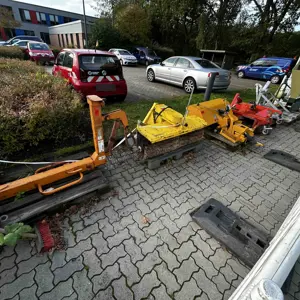 Various municipal equipment and power generators from a government inventory