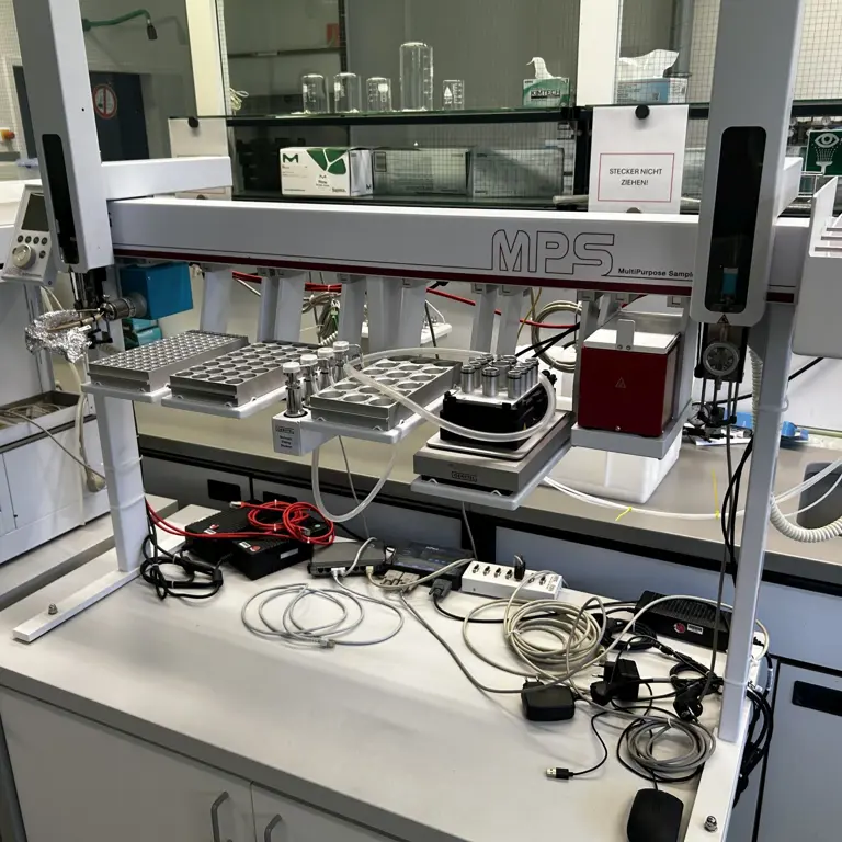 Festphasenextraktion Gerstel SPExos + MultiPupose Sampler