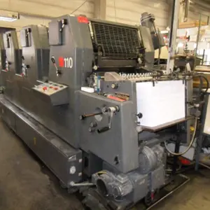 4-colouring- sheet-fed offset press Heidelberg GTOV 52