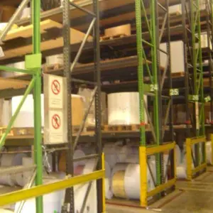 225 lfm. pallet rack