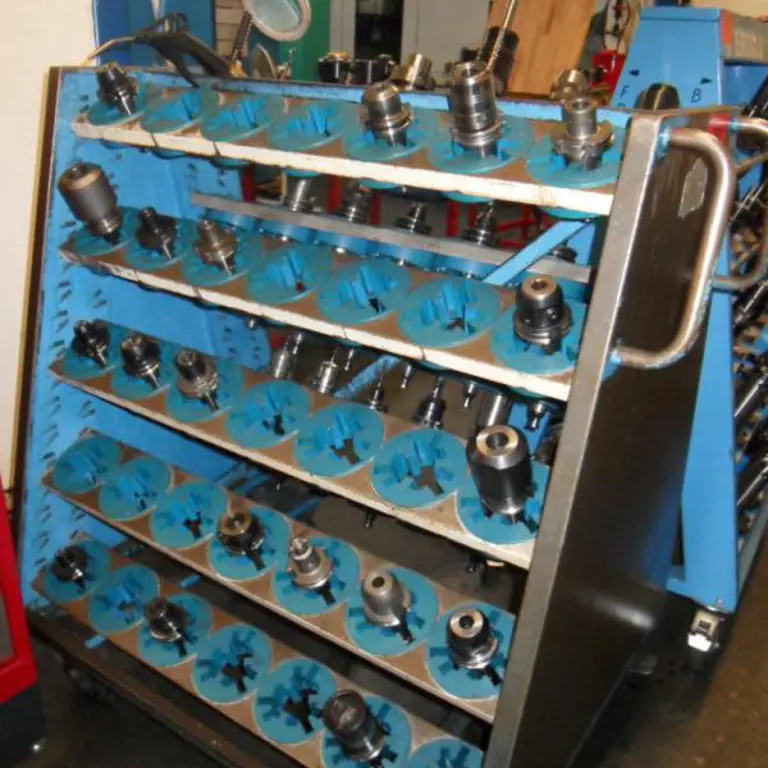 trolley for tool mountings