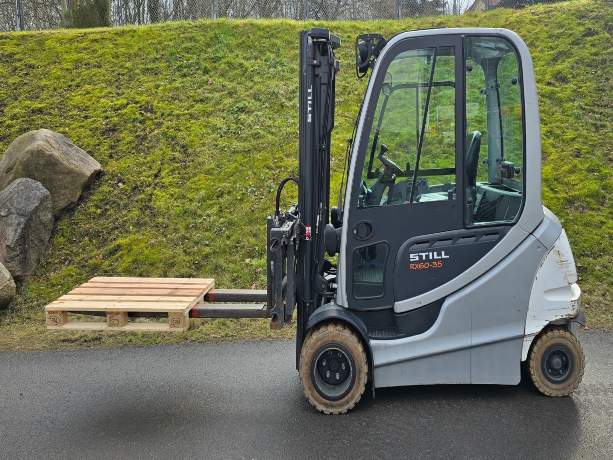 Industrial trucks from the airport environment-1