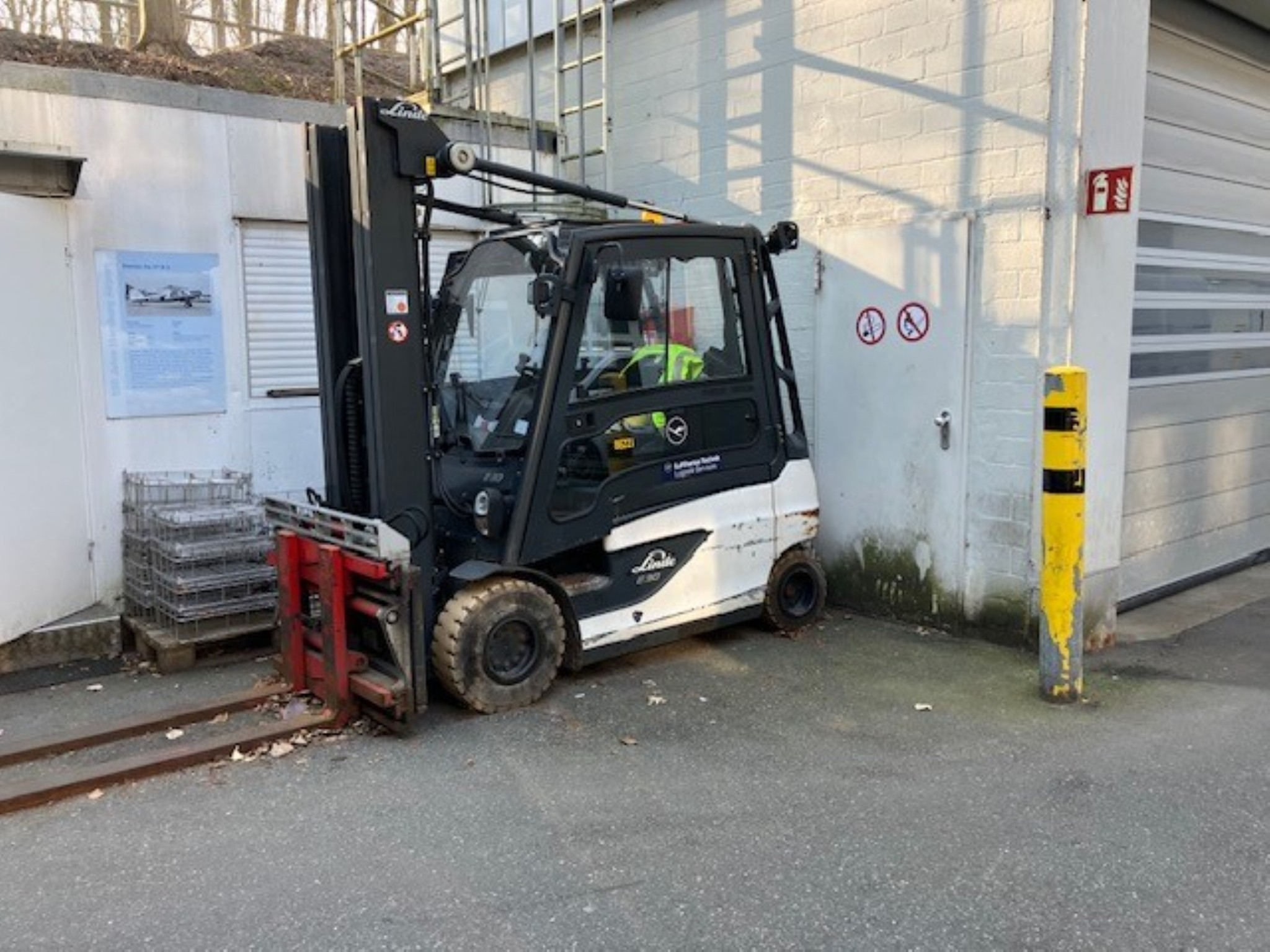 Industrial trucks from the airport environment-1