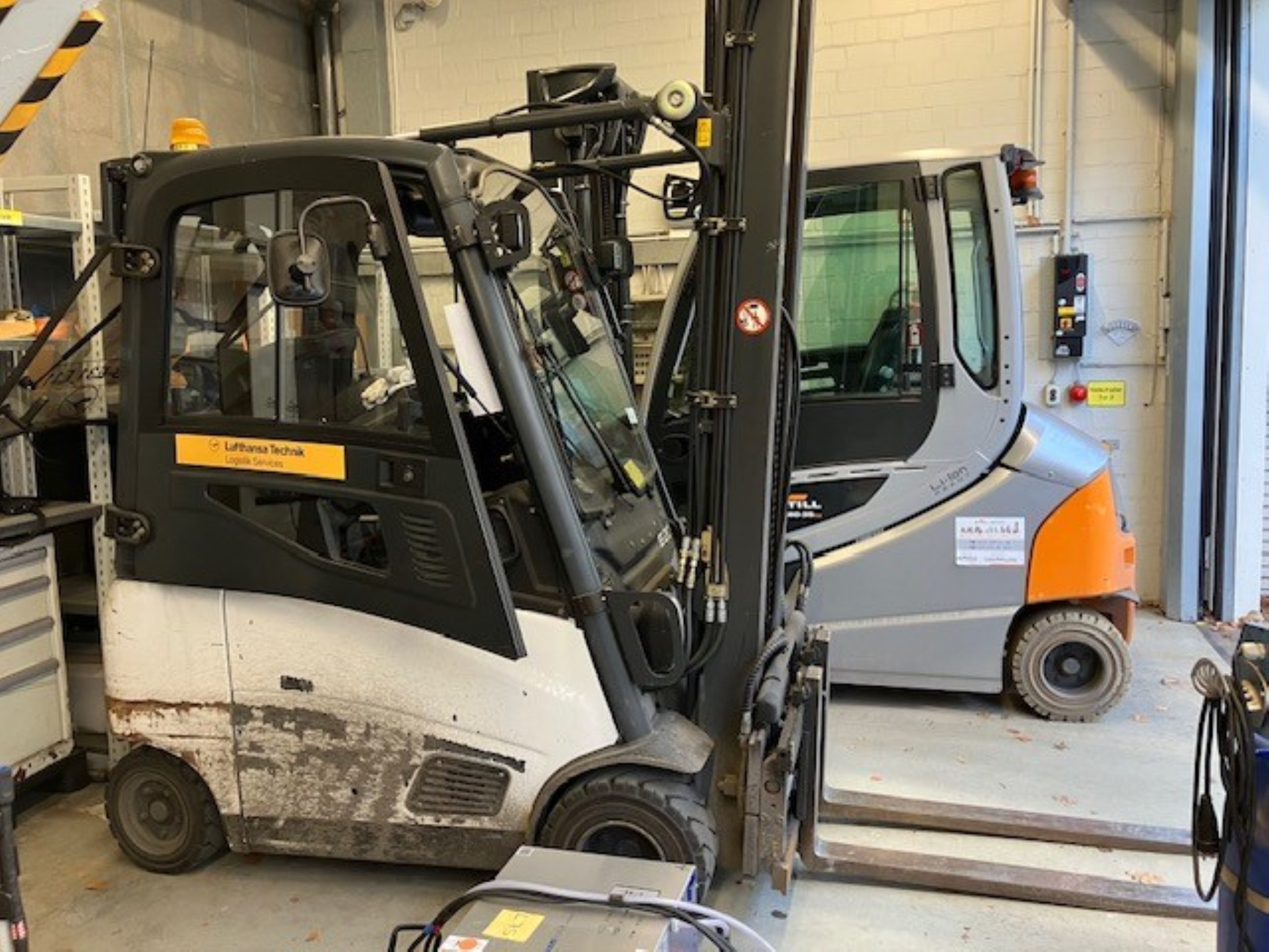 Industrial trucks from the airport environment-2