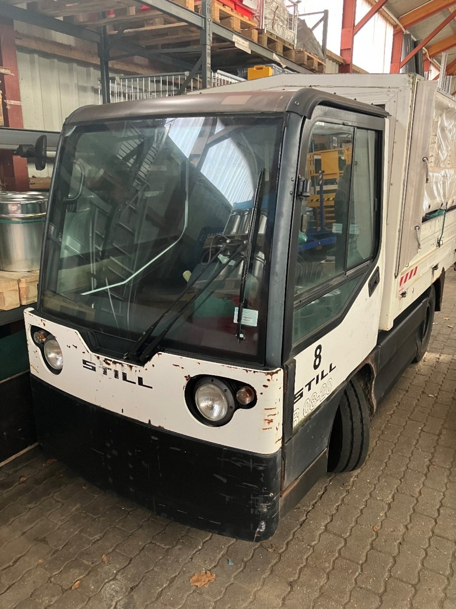 Industrial trucks from the airport environment-5