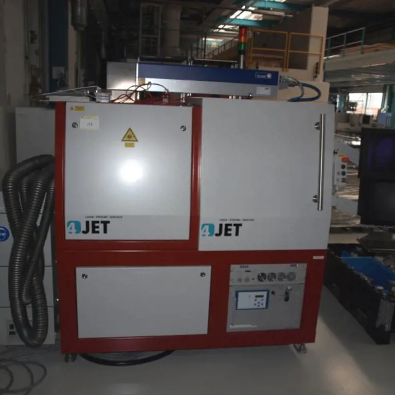 Laboratory unit for mechanical laser-based coating removal / laboratory ablation (No. X17) 4 Jet 4001