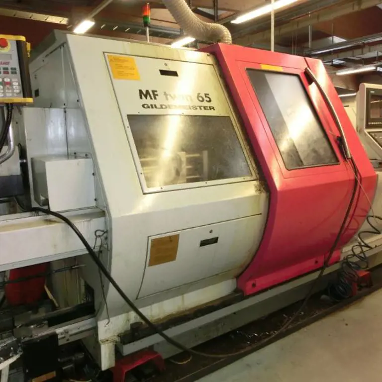 CNC-Stangendrehautomat Gildemeister MF twin 65